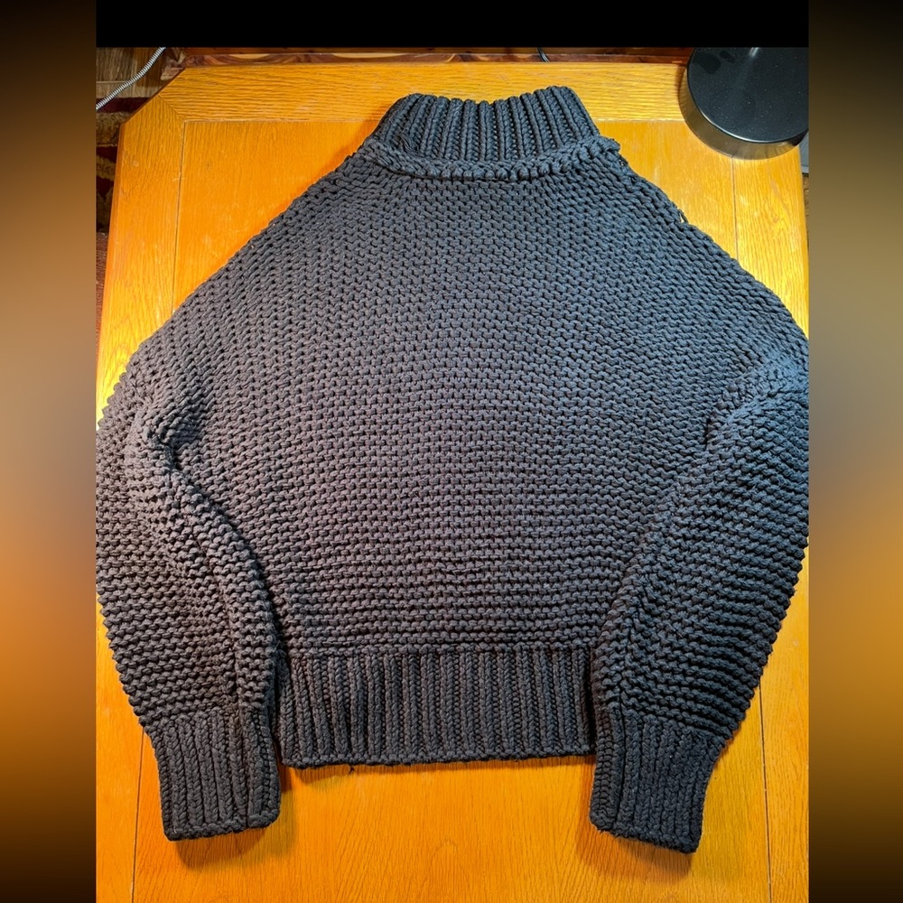 Free People Gray Knit Sweater